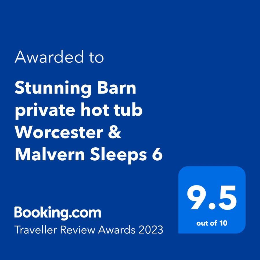 Stunning Barn Private Hot Tub Malvern & Worcester Sleeps 6 Extérieur photo